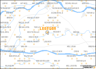 map of Leerdam