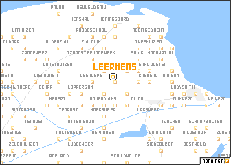 map of Leermens