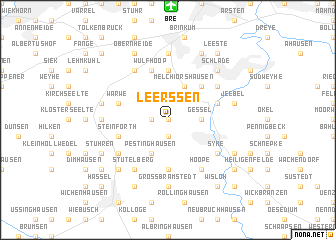 map of Leerßen