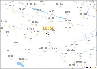 map of Leese