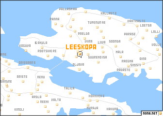 map of Leeskopa