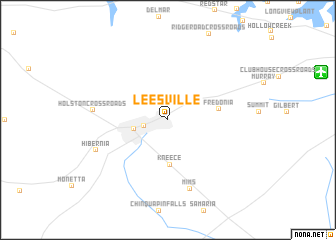 map of Leesville
