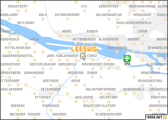 map of Leeswig