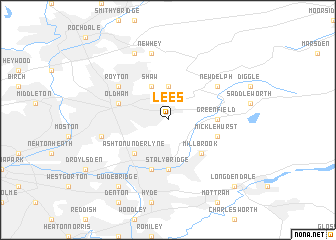 map of Lees