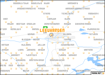 map of Leeuwarden