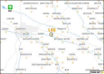 map of Lée