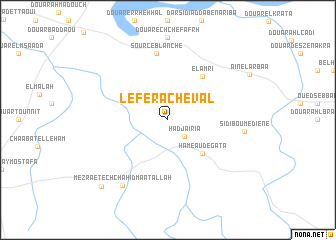 map of Le Fer à Cheval