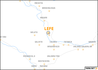 map of Lefe