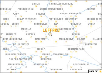 map of Leffard