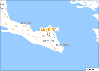 map of Lefkímmi