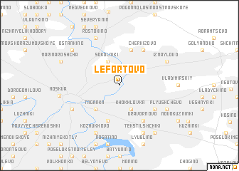 map of Lefortovo