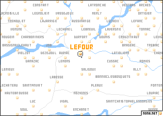 map of Le Four