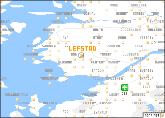 map of Lefstad