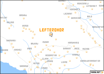 map of Lefterohor
