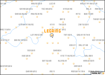 map of Legaing