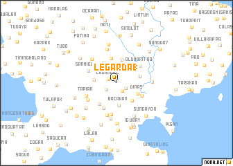 map of Legarda 1