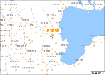 map of Legaspi