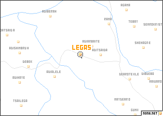 map of Legas