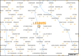 map of Legaung