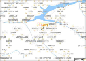 map of lʼÉgaye