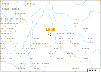map of Lega