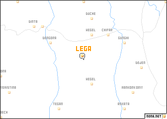 map of Lega