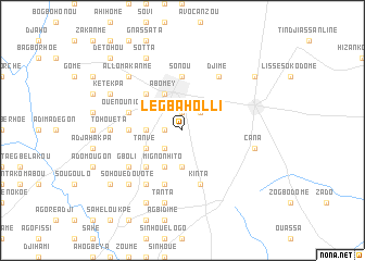 map of Legbaholli