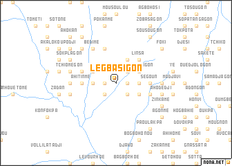 map of Legbasigon