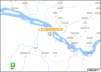 map of Legbobanga