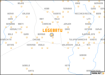 map of Legebatu