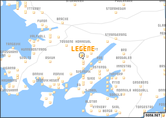 map of Legene
