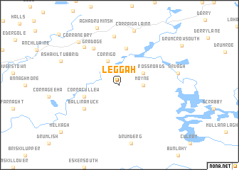 map of Leggah