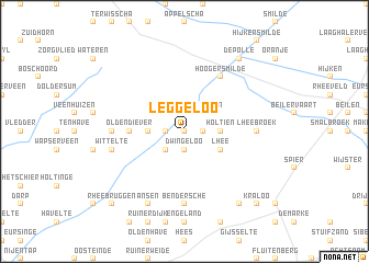 map of Leggeloo