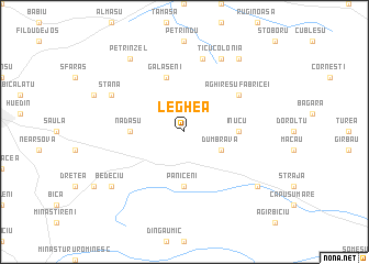 map of Leghea