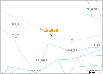 map of Legheir