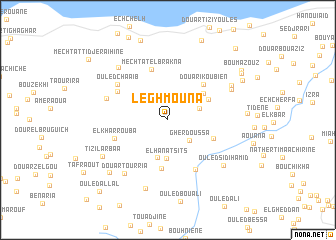 map of Leghmouna