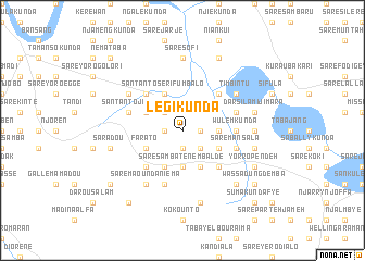 map of Legi Kunda