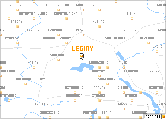 map of Leginy