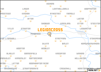 map of Legion Cross