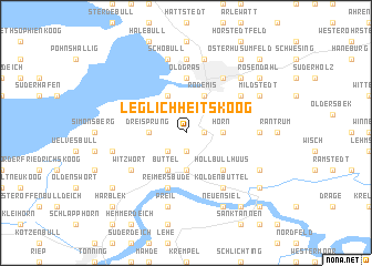 map of Leglichheitskoog