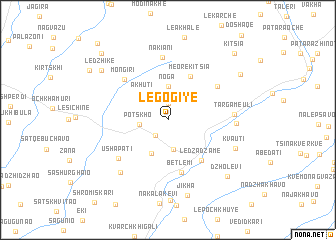 map of Legogiye