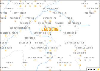 map of Legogne