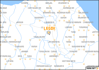 map of Legok