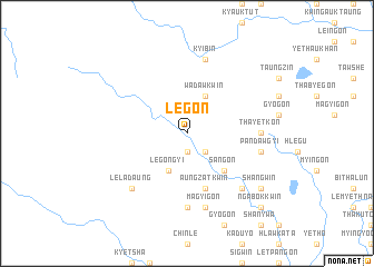 map of Lēgôn