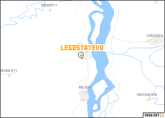 map of Legostayevo