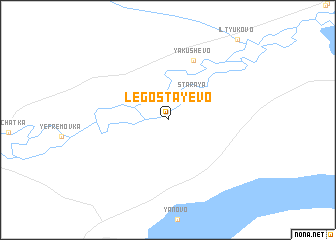map of Legostayevo