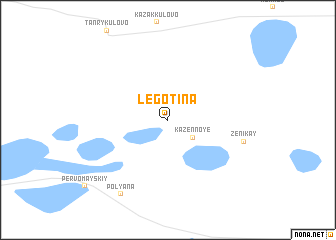 map of (( Legotina ))