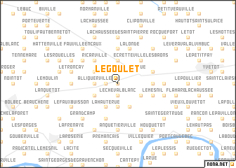 map of Le Goulet