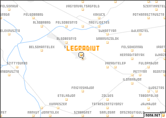 map of Légrádi Út