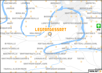 map of Le Grand Essart